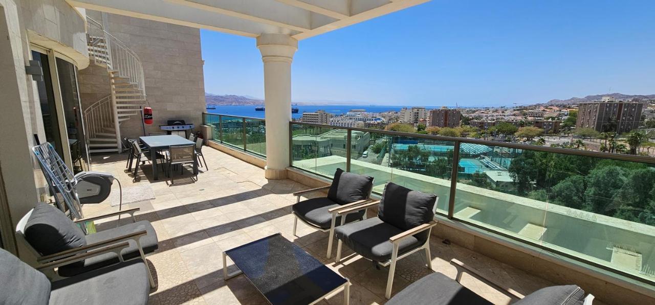 Luxury Exclusive Top Class Apartments Near The Sea With Pool Eilat Bagian luar foto